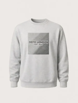 Defo London Graphic Crewneck Sweatshirt